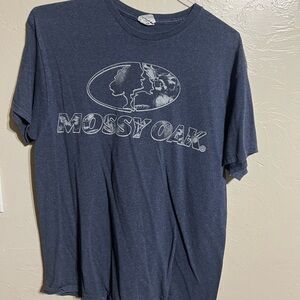 Mossy Oak Blue Short Sleeve Tee